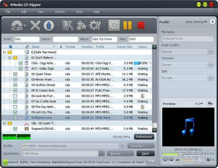 4Media CD Ripper,4Media CD Ripper下载,4Media CD Ripper官方下载