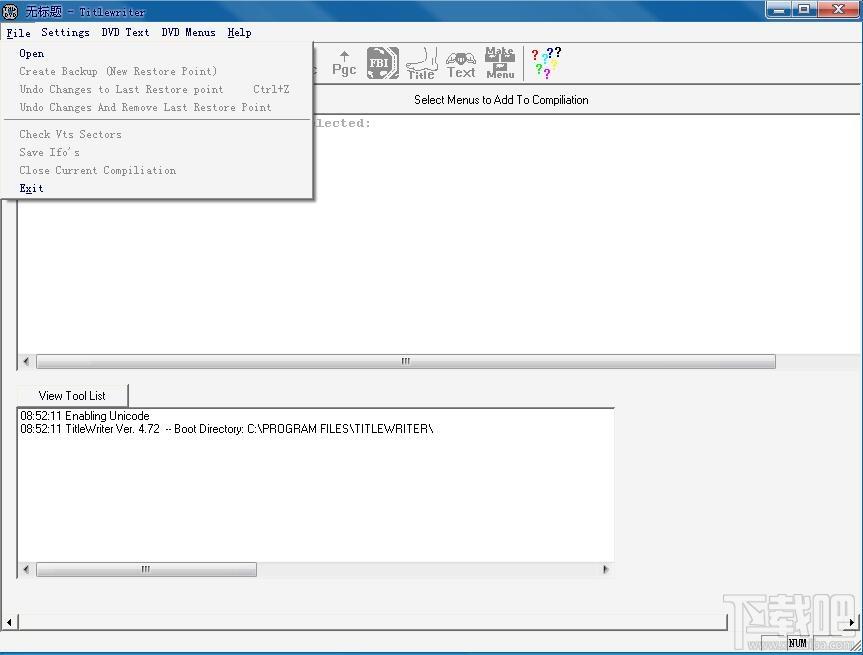 TitleWriter,光盘信息编辑,DVD信息编辑