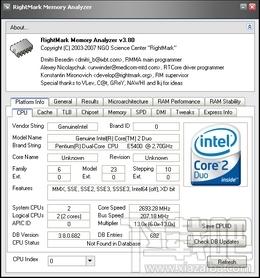 RightMark Memory Analyzer,性能测试工具,RightMark Memory Analyzer下载,RightMark Memory An