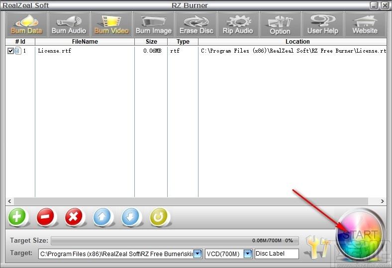 RZ Free DVD Burner下载,光盘刻录工具,光盘工具,刻录软件