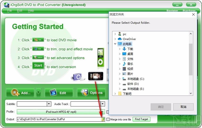 iOrgSoft DVD to iPod Converter,DVD转iPod,视频转换